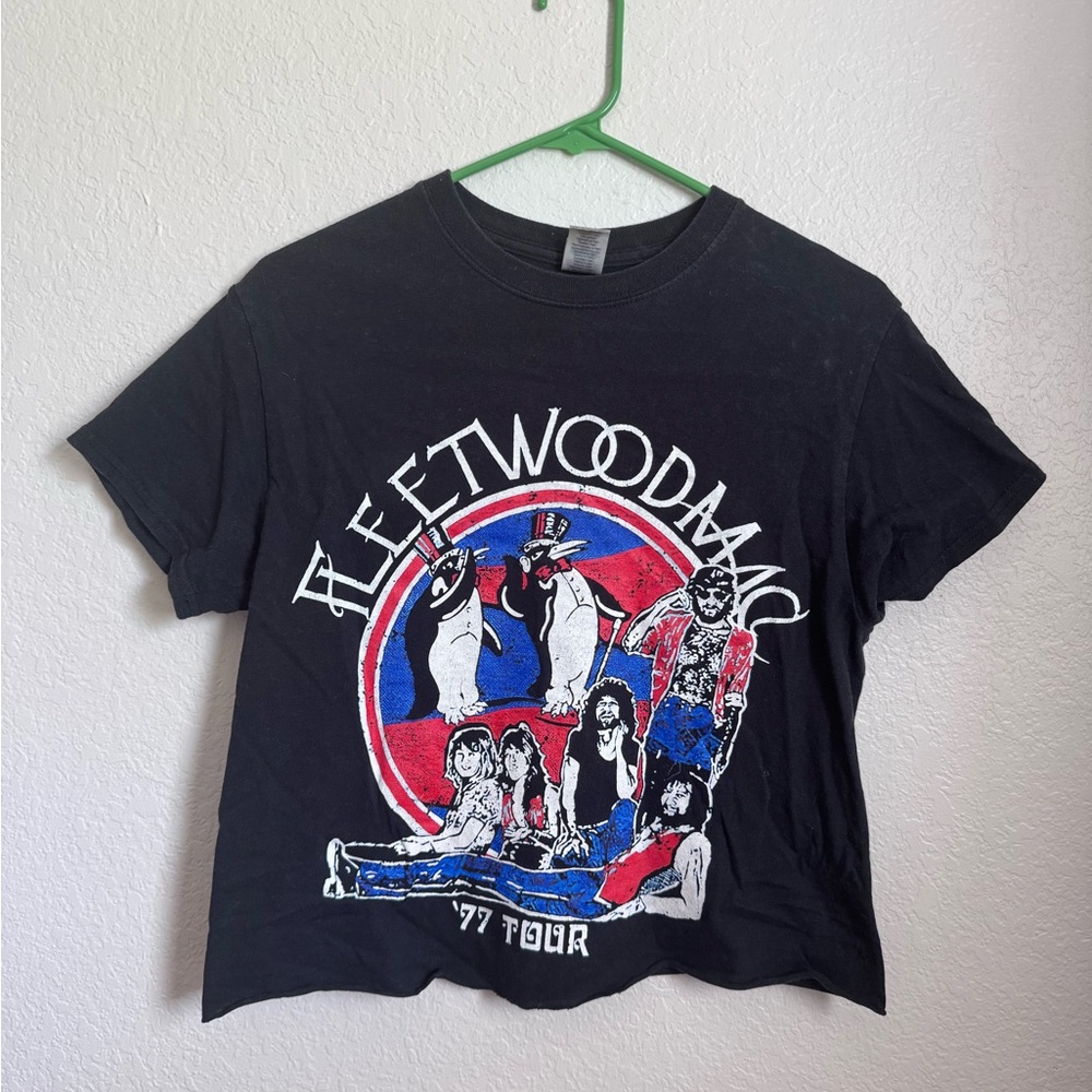 Fleetwood Mac Gildan Heavy Cotton Black T-Shirt